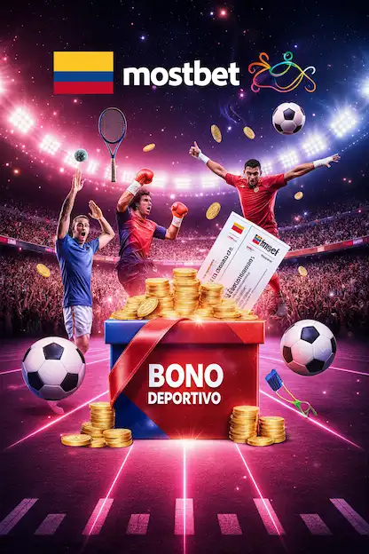 Interface de apuestas deportivas MOSTBET Colombia